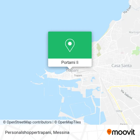 Mappa Personalshoppertrapani