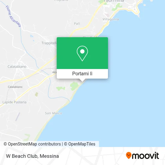 Mappa W Beach Club