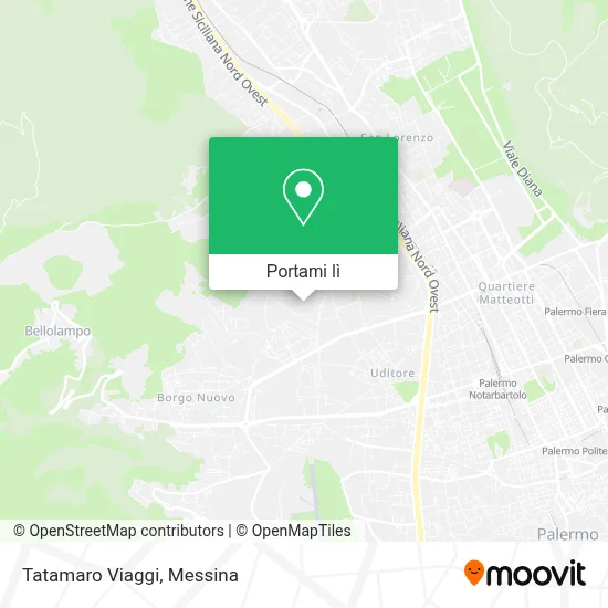 Mappa Tatamaro Viaggi