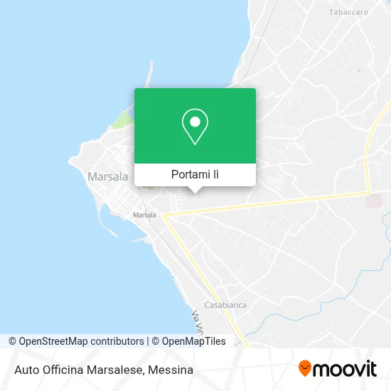 Mappa Auto Officina Marsalese