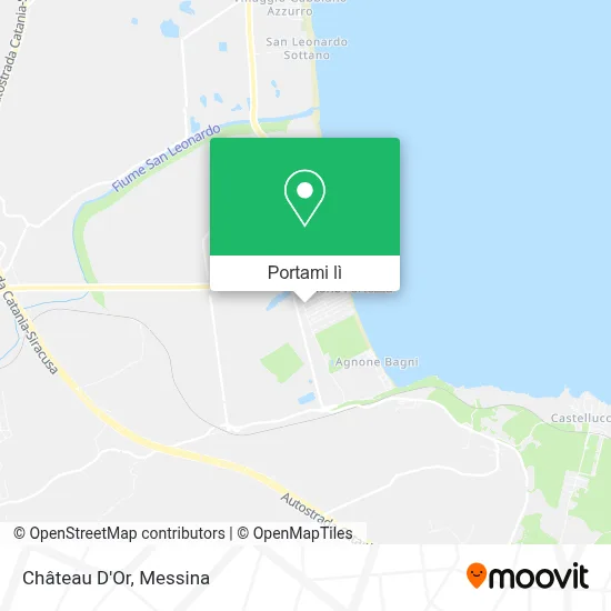 Mappa Château D'Or