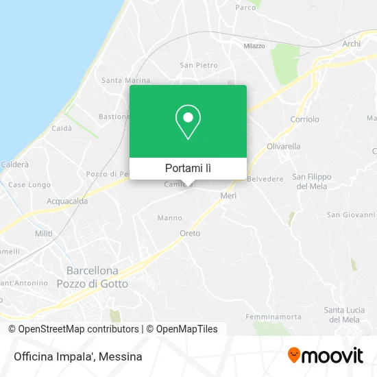 Mappa Officina Impala'