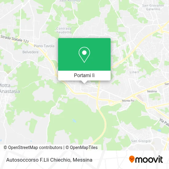 Mappa Autosoccorso F.Lli Chiechio