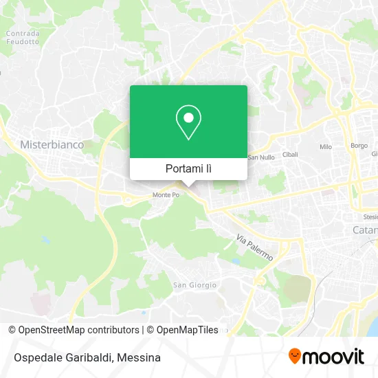 Mappa Ospedale Garibaldi