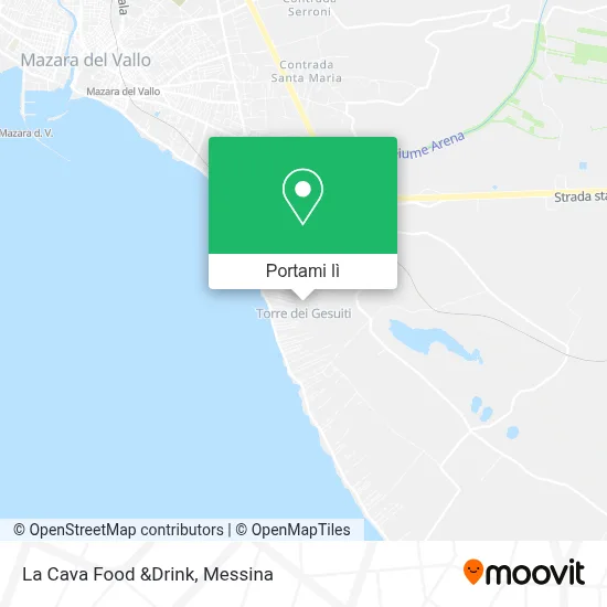 Mappa La Cava Food &Drink