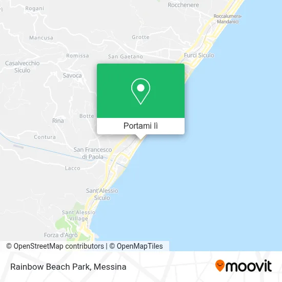 Mappa Rainbow Beach Park