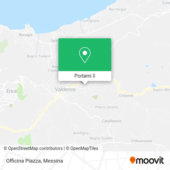 Mappa Officina Piazza