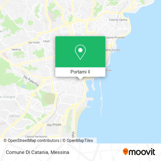 Mappa Comune Di Catania