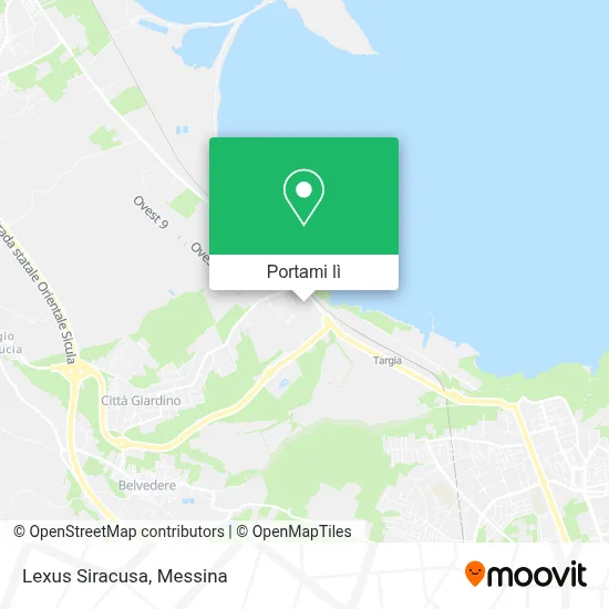 Mappa Lexus Siracusa