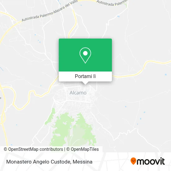 Mappa Monastero Angelo Custode