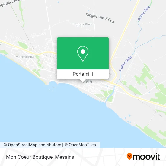 Mappa Mon Coeur Boutique
