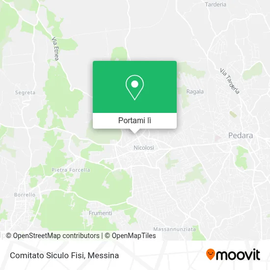Mappa Comitato Siculo Fisi