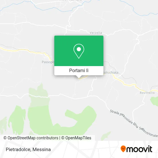 Mappa Pietradolce