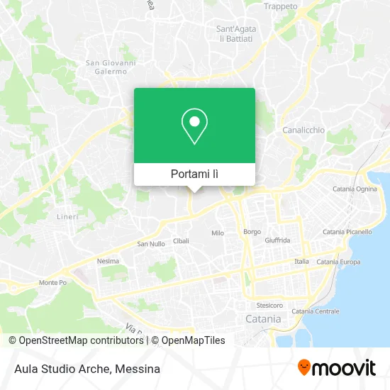Mappa Aula Studio Arche