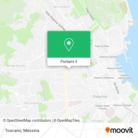Mappa Toscano