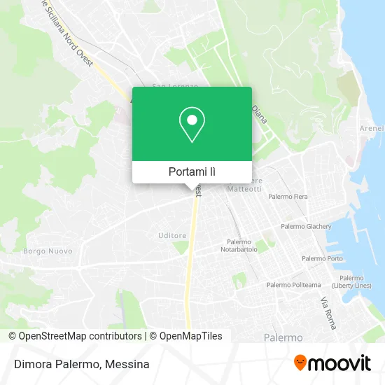 Mappa Dimora Palermo