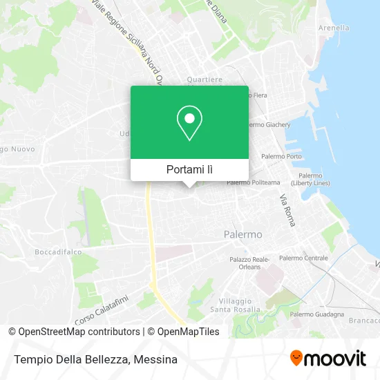 Mappa Tempio Della Bellezza