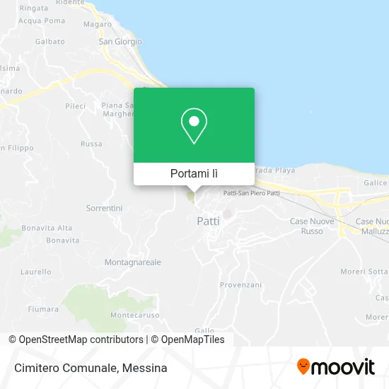 Mappa Cimitero Comunale