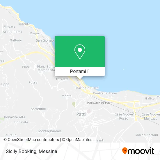 Mappa Sicily Booking