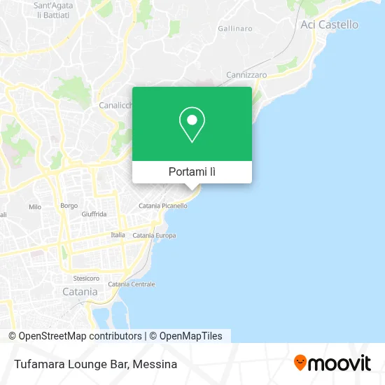 Mappa Tufamara Lounge Bar
