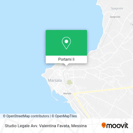 Mappa Studio Legale Avv. Valentina Favata