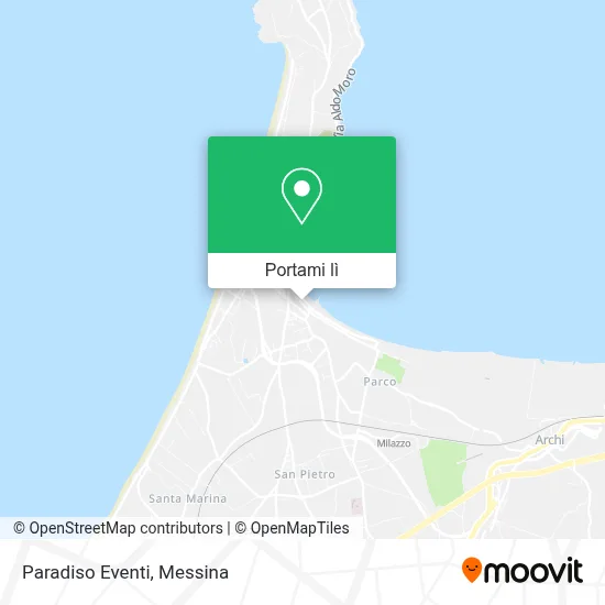 Mappa Paradiso Eventi