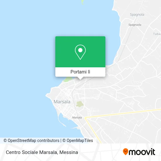 Mappa Centro Sociale Marsala