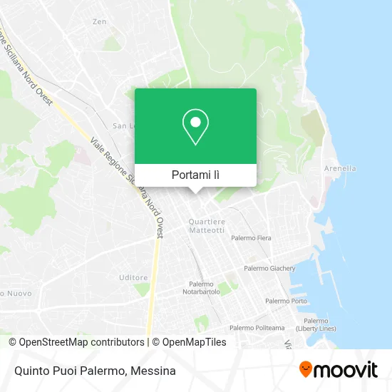 Mappa Quinto Puoi Palermo
