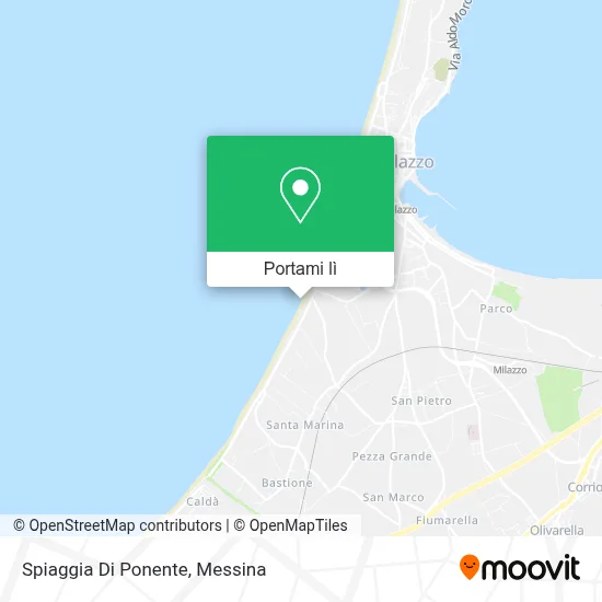 Mappa Spiaggia Di Ponente