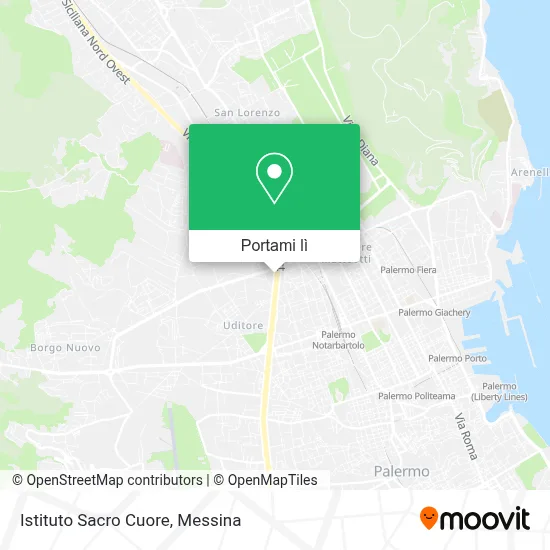 Mappa Istituto Sacro Cuore