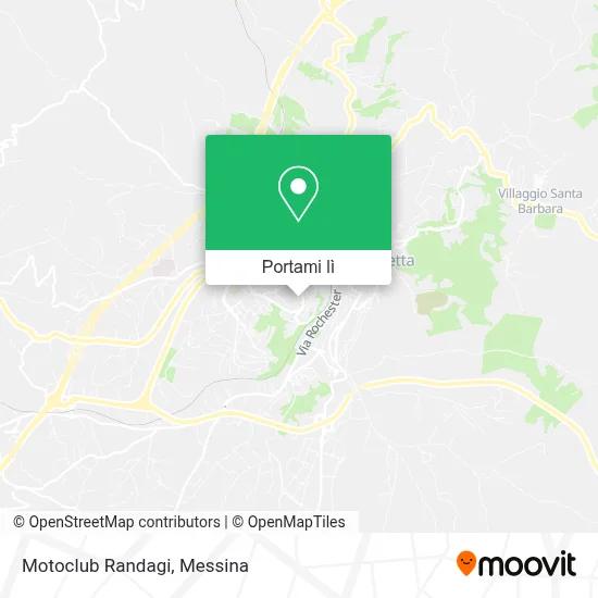 Mappa Motoclub Randagi