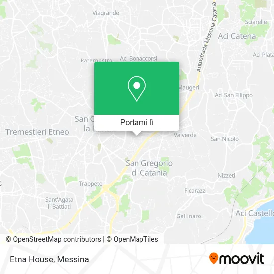 Mappa Etna House