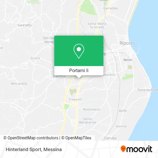 Mappa Hinterland Sport