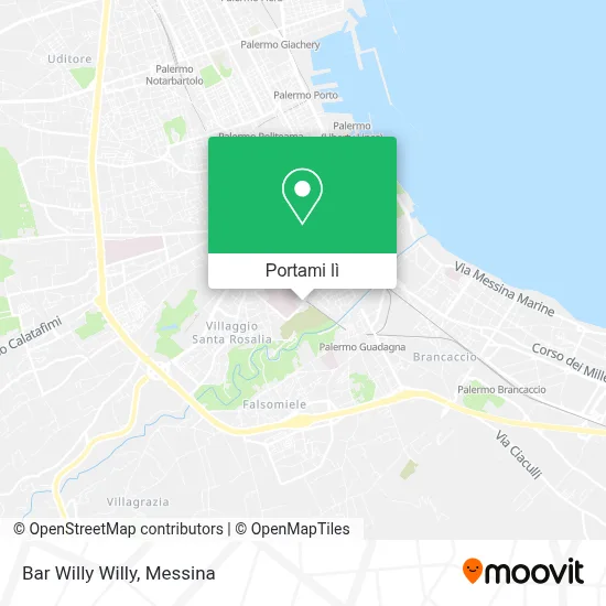Mappa Bar Willy Willy