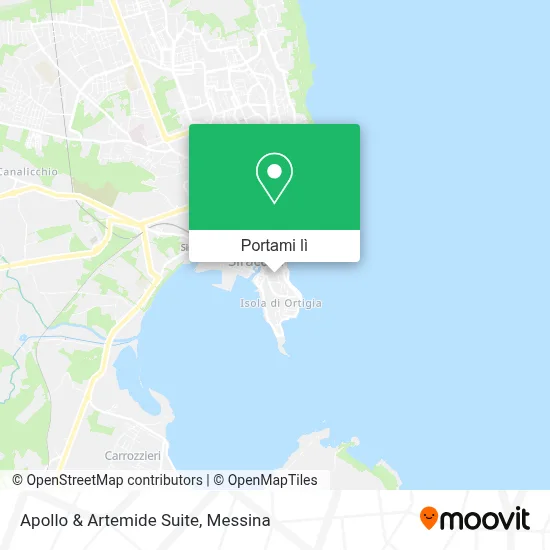 Mappa Apollo & Artemide Suite