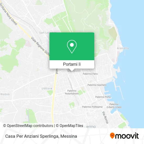 Mappa Casa Per Anziani Sperlinga