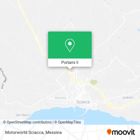Mappa Motorworld Sciacca