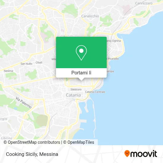 Mappa Cooking Sicily