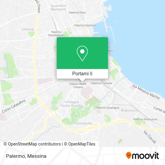 Mappa Palermo