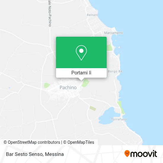 Mappa Bar Sesto Senso