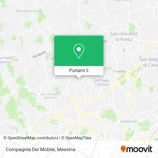 Mappa Compagnia Del Mobile