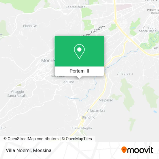 Mappa Villa Noemi