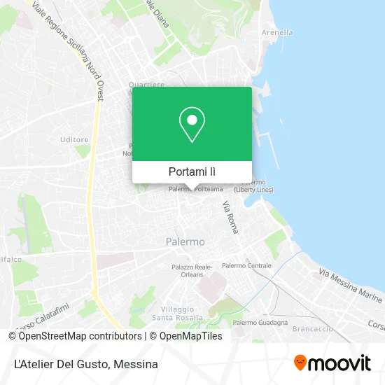Mappa L'Atelier Del Gusto