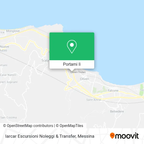 Mappa Iarcar Escursioni Noleggi & Transfer