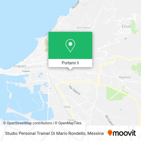 Mappa Studio Personal Trainer Di Mario Rondello