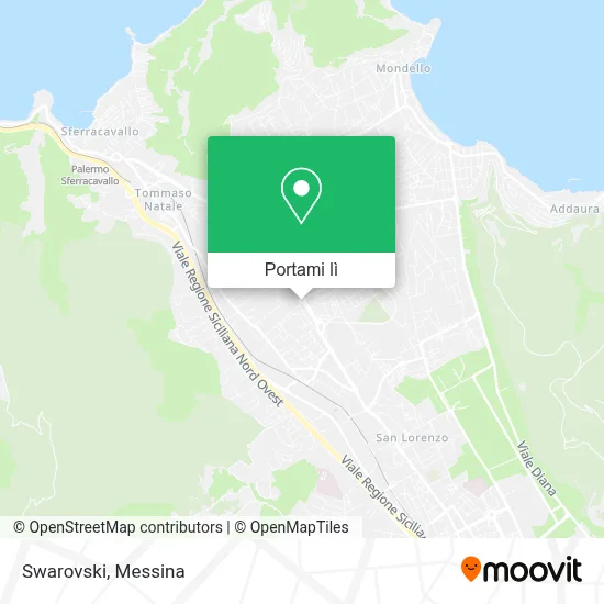 Mappa Swarovski