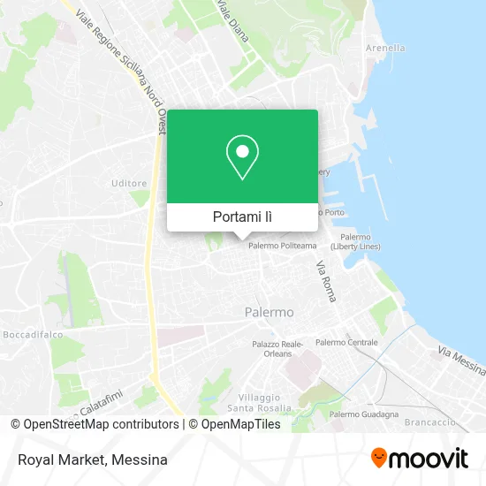 Mappa Royal Market