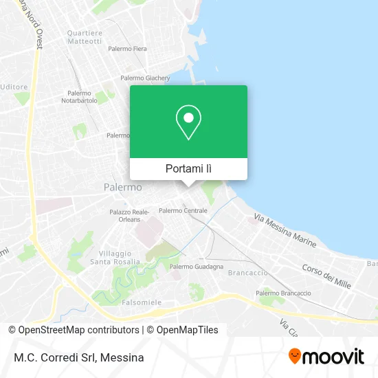 Mappa M.C. Corredi Srl
