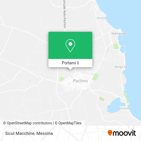 Mappa Sicul Macchine