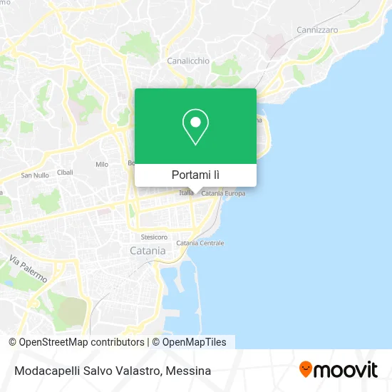 Mappa Modacapelli Salvo Valastro